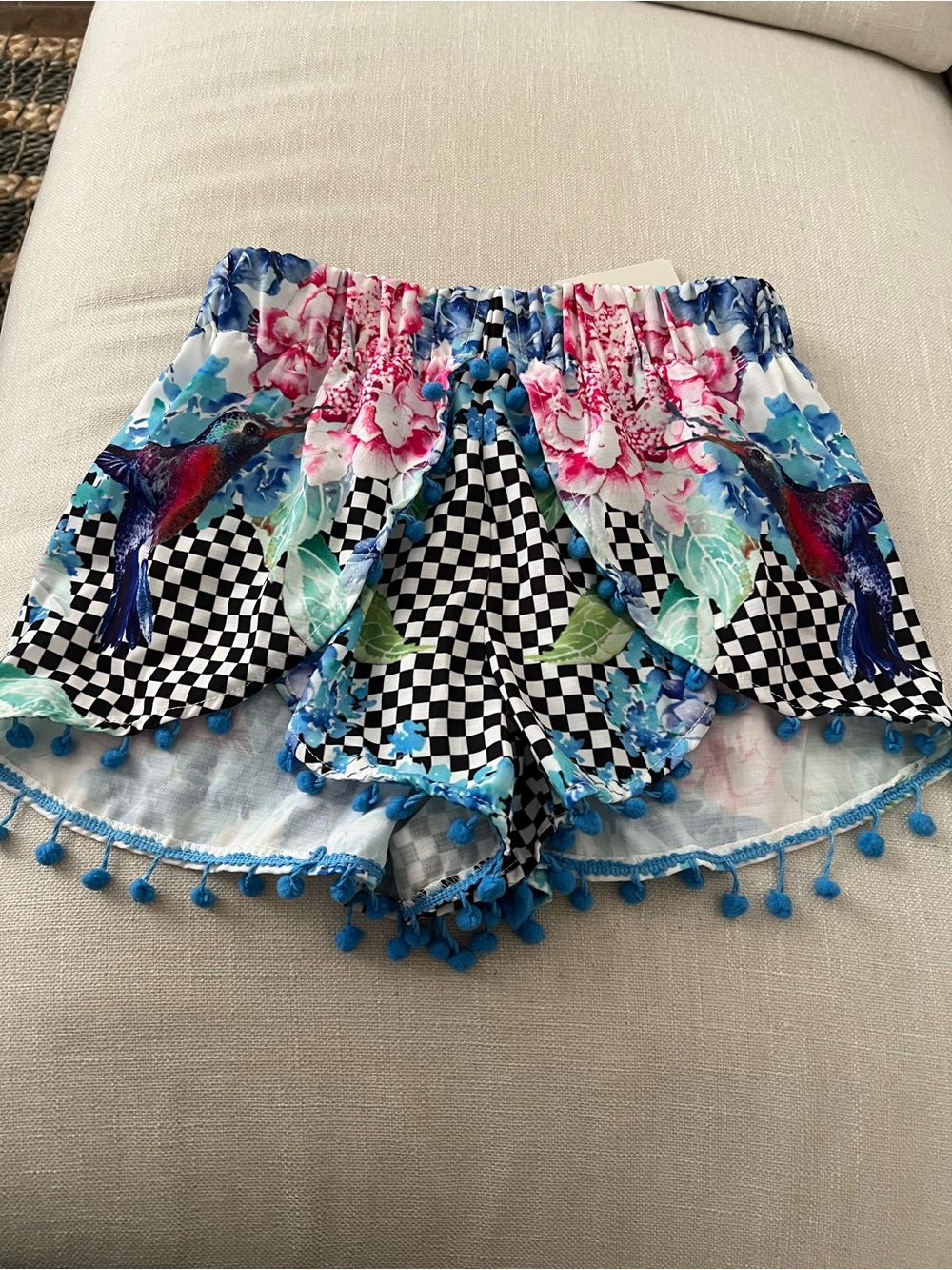 Angel biba nwt summer Pom Pom shorts